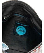 GABS BEYONCE Pochette in pelle righe fuoco+inchiostro blu - Borse Donna - 4