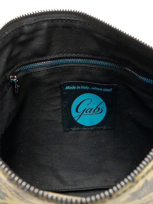 BEYONCE Pochette in pelle palm beach toni verdi - Borse Donna