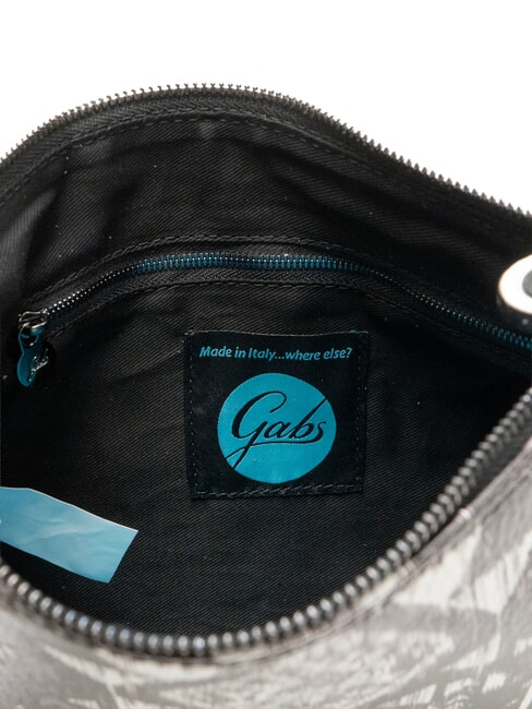 BEYONCE Pochette in pelle azteco toni bianco/nero - Borse Donna