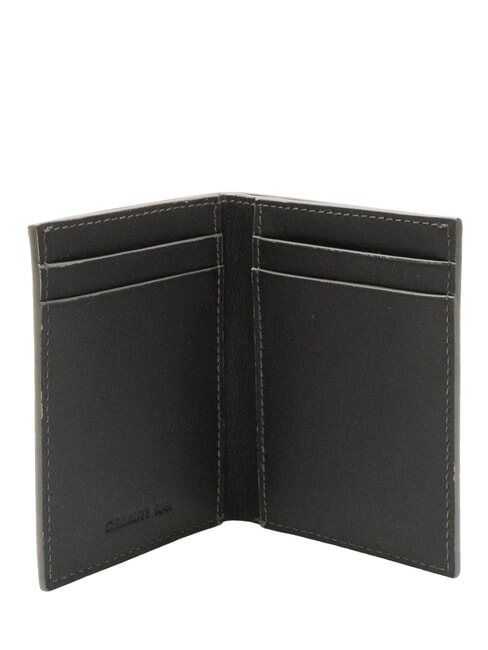 CERRUTIS Portafoglio verticale in pelle nero - Portafogli Uomo