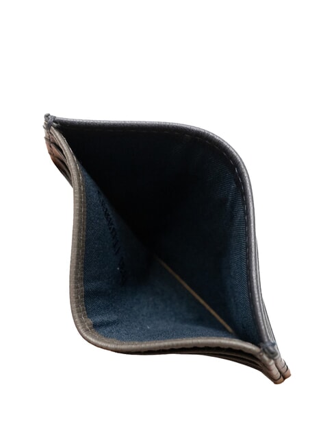 NADIR Portacard piatto in pelle blue - Portafogli Uomo