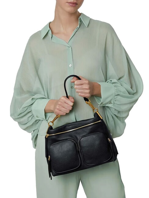 HYLE Borsa media in pelle doppia funzione laurel green - Borse Donna