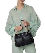 COCCINELLE HYLE Borsa media in pelle doppia funzione laurel green - Borse Donna - 4