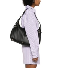 COCCINELLE ABIGAIL Borsa mezzaluna a spalla Nero - Borse Donna - 3