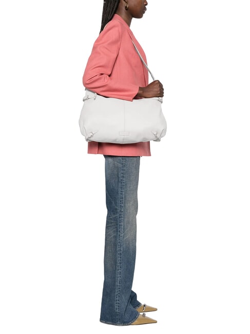 ABIGAIL Borsa mezzaluna a spalla blanco - Borse Donna