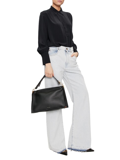 SNIP Borsa a spalla in pelle martellata sunrise/pot - Borse Donna