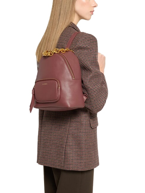 FENIX Zaino piccolo in pelle brandy - Borse Donna