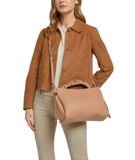 COCCINELLE BOHEME GRANA DOUBLE Borsa in pelle martellata con tracolla skin/gazpacho - Borse Donna - 4