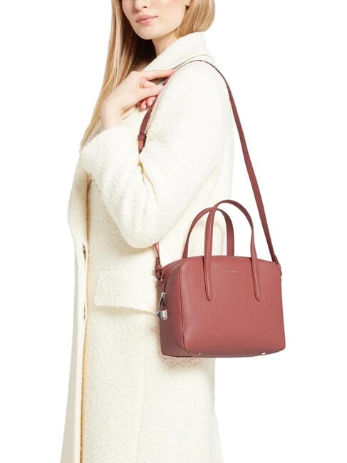 SWAP Borsa bauletto in pelle martellata pot - Borse Donna