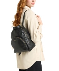 COCCINELLE ALPHA Zaino in pelle martellata con tasca CUIR - Borse Donna - 4