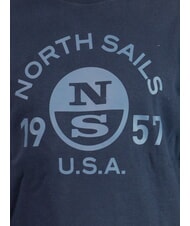 NORTH SAILS LOGO Felpa a girocollo con maxi stampa navy blue - Felpe Uomo - 3