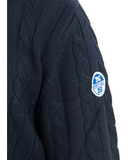 NORTH SAILS N|S Maglione girocollo a trecce navy blue - Maglie Uomo - 3