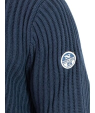 NORTH SAILS N|S Maglione dolcevita a coste navy blue - Maglie Uomo - 3