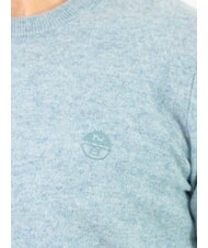 NORTH SAILS N|S Maglione girocollo ricamo logo dusty blue - Maglie Uomo - 3