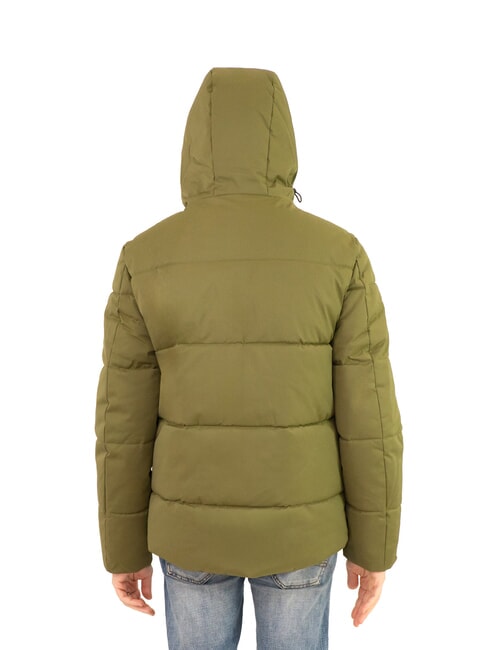 PADDED Piumino con cappuccio media lunghezza ivy green - Piumini Uomo