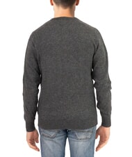 NORTH SAILS N|S Maglione girocollo ricamo logo dark grey melange - Maglie Uomo - 2