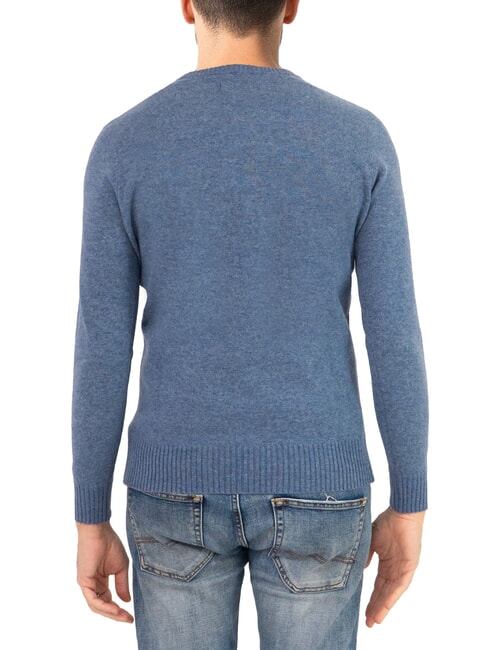 N|S Maglione melange a girocollo dark denim - Maglie Uomo