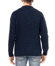 NORTH SAILS N|S Maglione girocollo melange misto lana navy blue - Maglie Uomo - 2