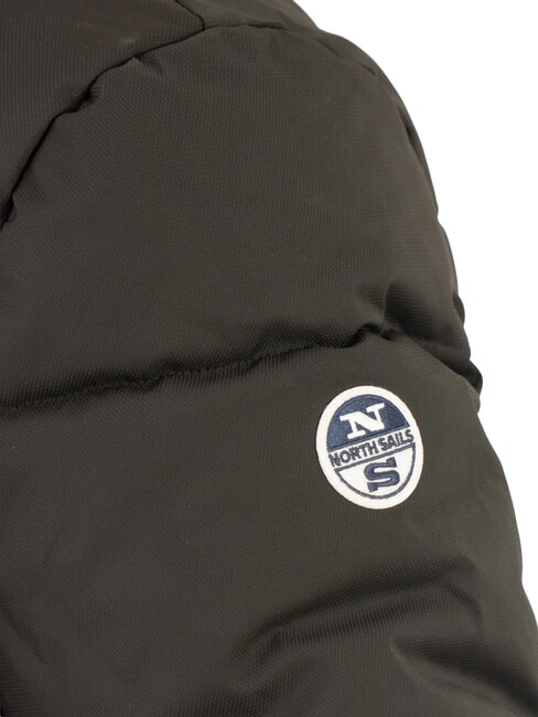 PADDED Piumino con cappuccio media lunghezza black - Piumini Uomo