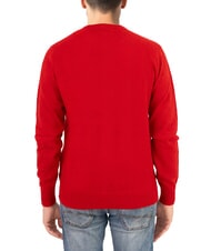 NORTH SAILS N|S Maglione girocollo ricamo logo pompeian red - Maglie Uomo - 2