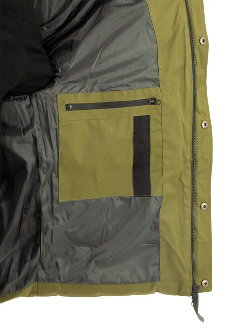 PADDED Piumino con cappuccio media lunghezza ivy green - Piumini Uomo