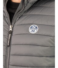 NORTH SAILS PADDED Giacca imbottita con cappuccio asphalt - Piumini Uomo - 3