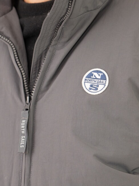 BOMBER Giacca bomber full zip asphalt - Giacche Uomo