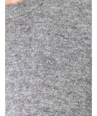 NORTH SAILS N|S Maglione girocollo ricamo logo medium grey melange - Maglie Uomo - 3