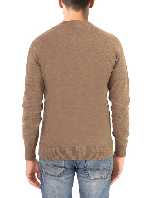 N|S Maglione girocollo ricamo logo fossil melange - Maglie Uomo