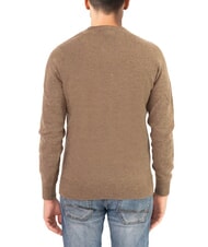 NORTH SAILS N|S Maglione girocollo ricamo logo fossil melange - Maglie Uomo - 2