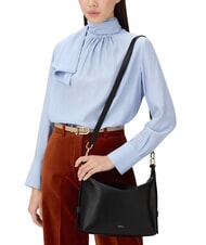 FURLA TONIE Borsa a spalla in pelle con tracolla mediterraneo - Borse Donna - 5