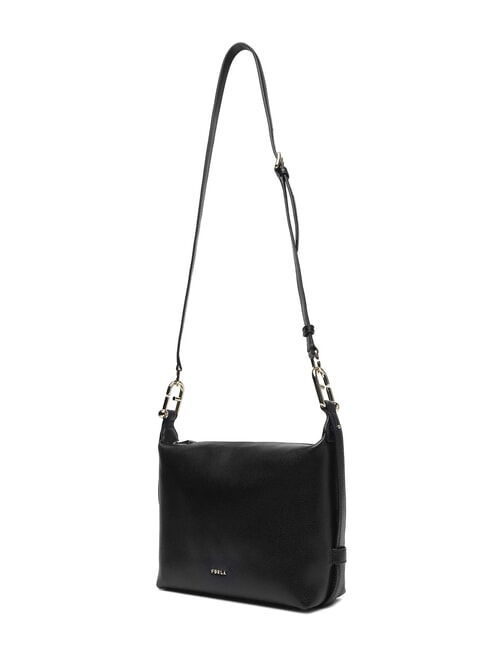 TONIE Borsa piccola in pelle con tracolla Nero - Borse Donna