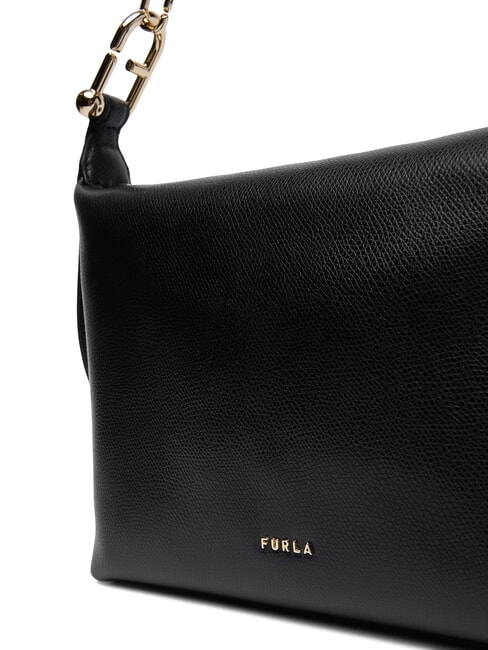 TONIE Borsa piccola in pelle con tracolla Nero - Borse Donna