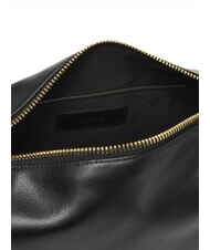 FURLA TONIE Borsa a spalla in pelle con tracolla Nero - Borse Donna - 8