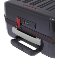 PIQUADRO PQ-LIGHT Trolley cabina ultra slim grigio/rosso - Bagagli a mano - 3