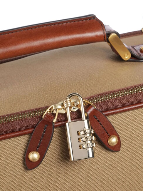 STORY Trolley bagaglio a mano naturale/marrone abb. oro - Bagagli a mano