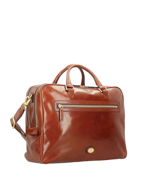 STORY UOMO Cartella in pelle porta pc 15" MARRONE - Cartelle Lavoro