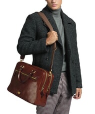 THE BRIDGE STORY UOMO Cartella in pelle porta pc 15" MARRONE - Cartelle Lavoro - 6