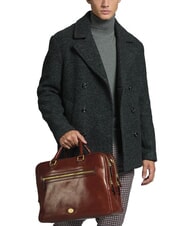THE BRIDGE STORY UOMO Cartella in pelle porta pc 15" MARRONE - Cartelle Lavoro - 7