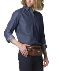 THE BRIDGE STORY UOMO Marsupio in pelle MARRONE - Marsupi - 5