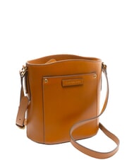 THE BRIDGE CECILIA Tracolla in pelle cognac/oro - Borse Donna - 2