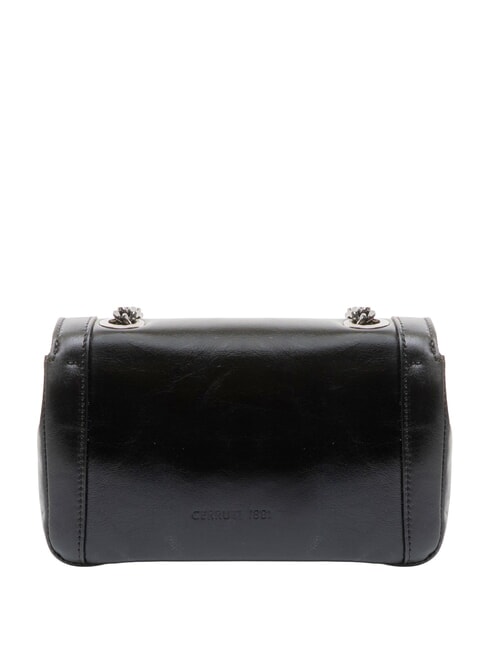 CERRUTIS Mini Bag a tracolla, in pelle nero - Borse Donna