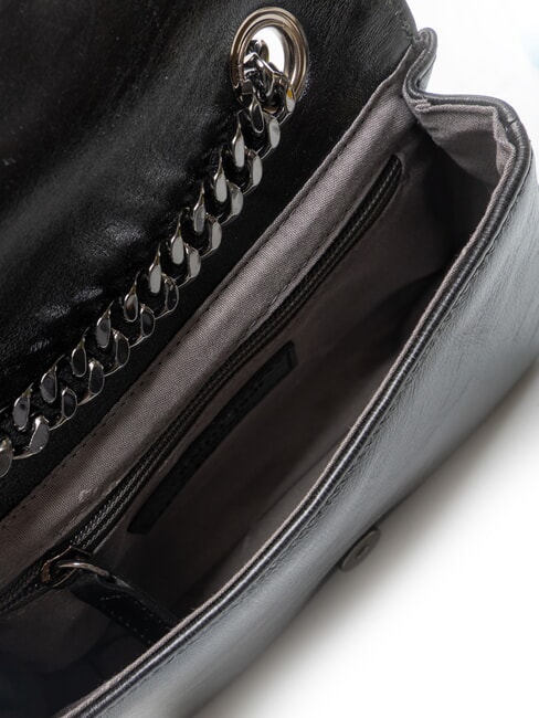 CERRUTIS Mini Bag a tracolla, in pelle nero - Borse Donna