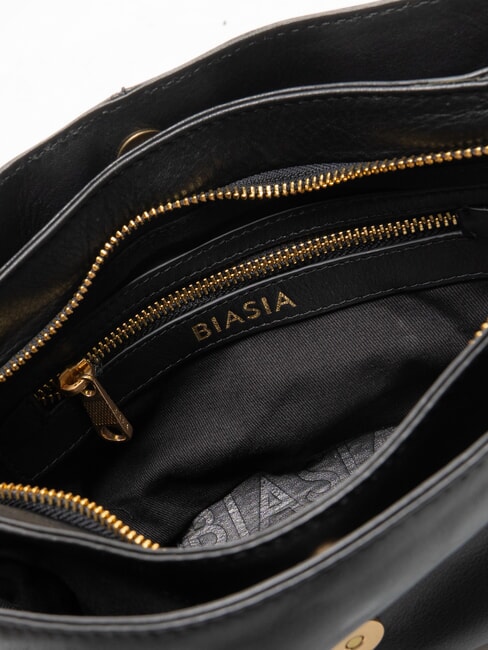 RANCH Borsa a tracolla, in pelle nero - Borse Donna