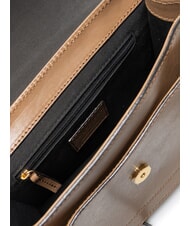 THE BRIDGE ELBA Borsetta a tracolla, in pelle oyster abb. oro - Borse Donna - 5