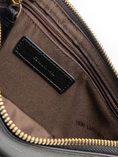 CERRUTIS Pochette con tracolla, in pelle nero - Borse Donna