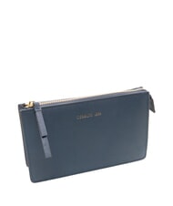 CERRUTI CERRUTIS Pochette con tracolla, in pelle blue - Borse Donna - 2