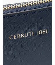 CERRUTI CERRUTIS Pochette con tracolla, in pelle blue - Borse Donna - 4
