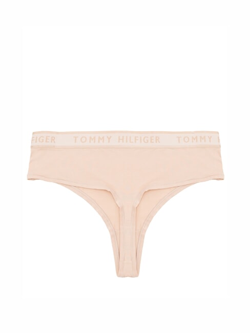 TH Perizoma fianco alto con elastico logato misty blush - Slip Donna