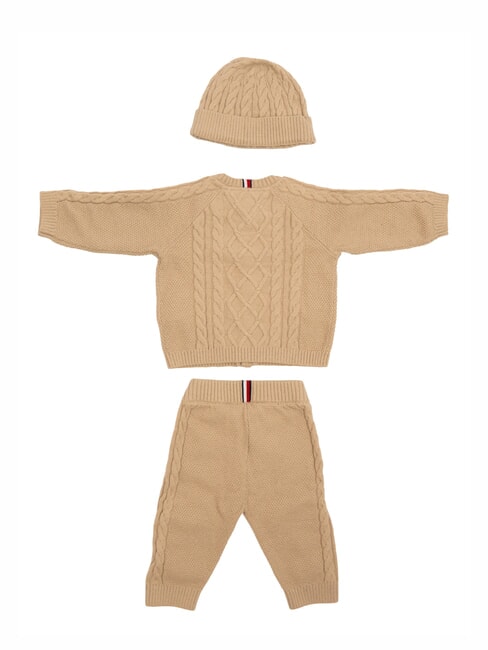 TH KIDS Completo 3 pz: maglia, pantalone e cappello merino - Tutine e completi per neonati